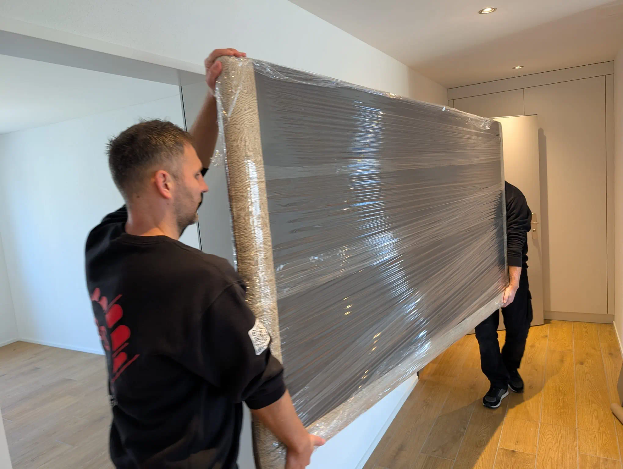 Privatumzug Team in Zürich bei der Arbeit